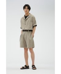 MHL./FADED LINEN COTTON PLAINWEAVE TROUSERS/507793309