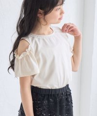 ROPE' PICNIC　KIDS/【KIDS/キッズ】肩あきフリルハーフスリーブトップス/507793779