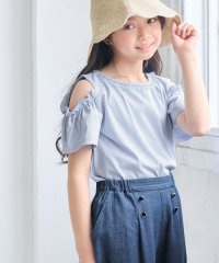 ROPE' PICNIC　KIDS/【KIDS/キッズ】肩あきフリルハーフスリーブトップス/507793779