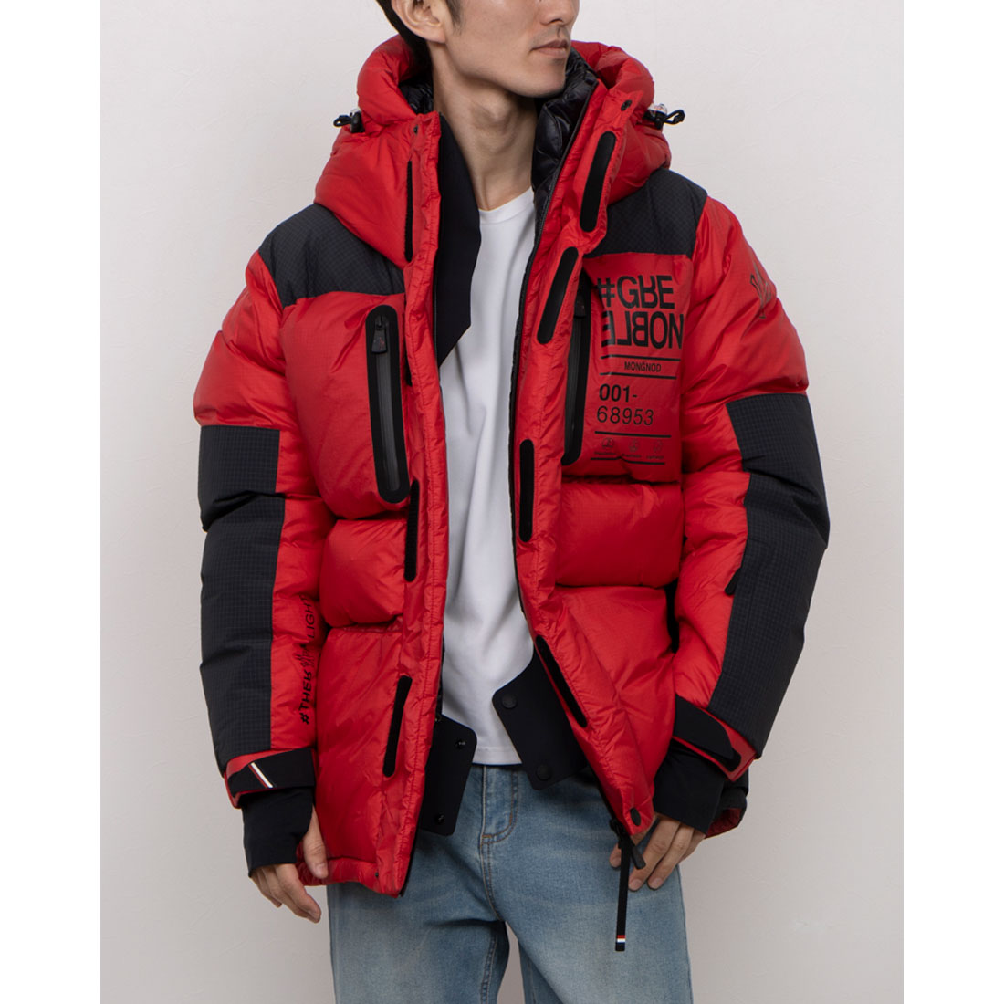 Rieさま　美品　モンクレール　MCKINLEY ダウン MONCLER】モンクレール『グルノーブル MCKINLEY 重ね着風 ダウン