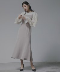 REPLETE/リプリート REPLETE ruffle sleeves DRESS◆ラッフルスリーブドレス/507793893
