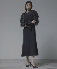 REPLETE/リプリート REPLETE ruffle sleeves DRESS◆ラッフルスリーブドレス/507793893