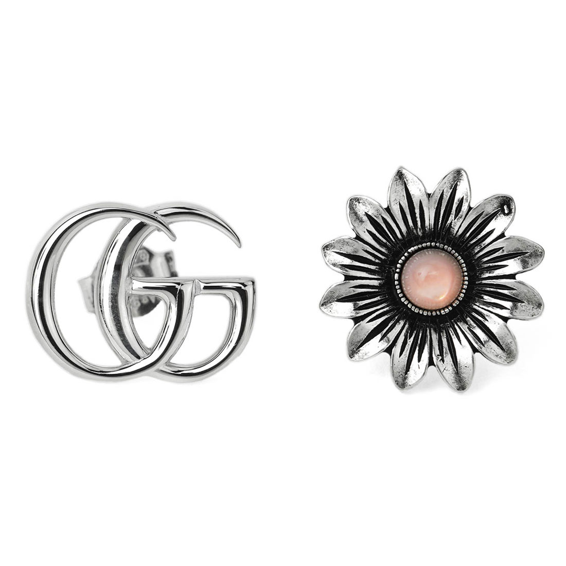 セール 31%OFF】グッチ GUCCI ピアス ダブルG フラワー スタッズ ピアス 527344 J8440 8164  SILVER(507794076) | グッチ(GUCCI) - d fashion