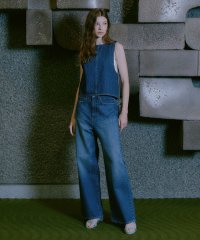 green label relaxing/［size SHORT/TALLあり］ワイド デニム パンツ/507794127