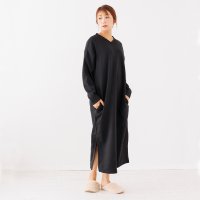 auni/アウニイ auni ワンピース レディース Vネック 秋 冬 裏起毛 定番 カジュアル ルームウェア パジャマ 部屋着 8314/507794153