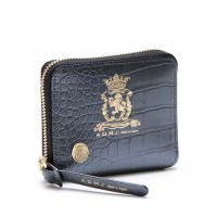 A.D.M.J./【日本製 |軽量】アクセソワ ドゥ マドモワゼル A.D.M.J. クロコ型押しスモールウォレット/507794375