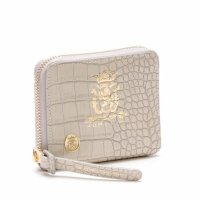 A.D.M.J./【日本製 |軽量】アクセソワ ドゥ マドモワゼル A.D.M.J. クロコ型押しスモールウォレット/507794375