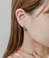 SMELLY/メタルプックリハートフープイヤリング/507794827