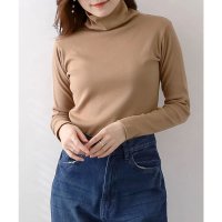 JUNGLE JALOPY/ジャングルジャロピー JUNGLE JALOPY ハイネックリブプルオーバー レディース 大きいサイズ カットソー 長袖 無地 トップス 薄手 インナー 大きめ/507795169