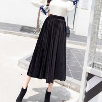 Belle Cie/ベルシー Belle Cie プリーツスカート スカート ビエラ ミモレ丈 かわいい シンプル レディース 韓国ファッション 上品 大人 かっこいい オフィス /507795193