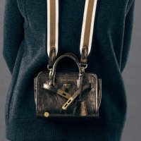 A.D.M.J./【日本製 |軽量】アクセソワ ドゥ マドモワゼル A.D.M.J. クラックメタル前金具付トートS/507795397