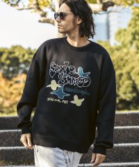 Mark Gonzales/マークゴンザレス Mark Gonzales フロントジャガードクルーネックニット/4type/3colors/507795408