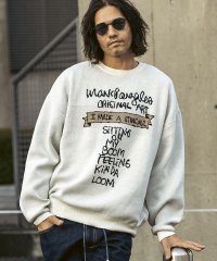 Mark Gonzales/マークゴンザレス Mark Gonzales フロントジャガードクルーネックニット/4type/3colors/507795408