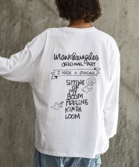 Mark Gonzales/マークゴンザレス Mark Gonzales バックプリントロングTシャツ/4type/4colors/507795411