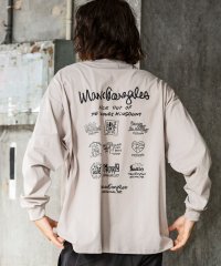 Mark Gonzales/マークゴンザレス Mark Gonzales バックプリントロングTシャツ/4type/4colors/507795411