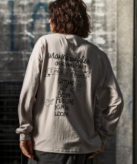 Mark Gonzales/マークゴンザレス Mark Gonzales バックプリントロングTシャツ/4type/4colors/507795411