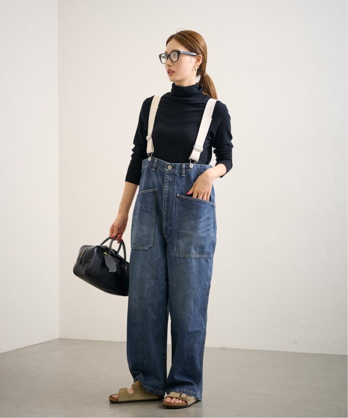 ≪追加≫JOHNBULL/ジョンブル デニムオーバーサスペンダーパンツ ≪追加≫JOHNBULL/ジョンブル デニムオーバーサスペンダーパンツ