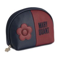 MARY QUANT/マリークヮント MARY QUANT バイカラーデイジーロゴ ラウンドポーチL/507795839