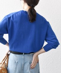 SHIPS any WOMEN/《一部予約》SHIPS any:〈手洗い可能〉スウェットライク ニット プルオーバー/506529680