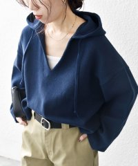 SHIPS any WOMEN/SHIPS any:〈手洗い可能〉サカリバ フード ショート プルオーバー/506611787