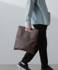 NANO universe/WEB限定/シンセティックレザー2WAYクラッチバッグ/507514944