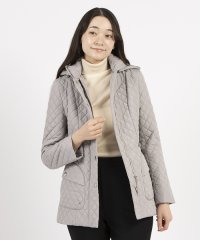 MADAM JOCONDE/マダム ジョコンダ MADAM JOCONDE キルト加工タフタ ショートコート/507782653