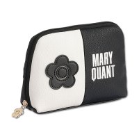 MARY QUANT/マリークヮント MARY QUANT バイカラーデイジーロゴ スクエアティッシュケース/507795841