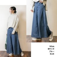 JUNGLE JALOPY/ジャングルジャロピー JUNGLE JALOPY デニムバギーパンツ ゆったりだけどお洒落なワイドデニム デニム ボトム ワイドシルエット ゆったりジーンズ レ/507795931