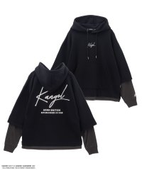 KANGOL/カンゴール KANGOL 裏起毛フェイクレイヤードパーカー/507797038