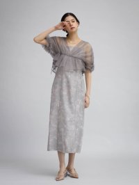 petirobe/プチローブ petirobe チュールボレロフラワードレス/507797275