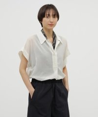 MARGARET HOWELL/COTTON CHIFFON SHIRT/507797303