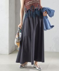 SHIPS WOMEN/〈洗濯機可能〉LIMONTA EAST ビンテージ タフタ ギャザー スカート/507797405