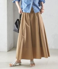 SHIPS WOMEN/〈洗濯機可能〉LIMONTA EAST ビンテージ タフタ ギャザー スカート/507797405