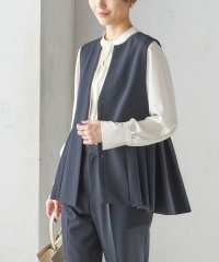 SHIPS WOMEN/〈セレモニー対応可〉ダブル クロス ジレ（セットアップ対応）/507797408