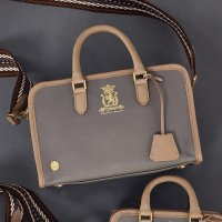 A.D.M.J./【日本製 |軽量】アクセソワ ドゥ マドモワゼル A.D.M.J. モーツァルト/バイカラーボストン28cm/507798129