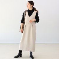 Aletta vita/アレッタ ヴィータ Aletta vita 裏起毛2WAYサロペットワンピース/507798166