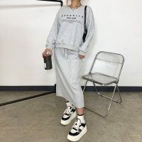 non-hedge/ノンヘッジ non－hedge ロゴプルオーバー・スカートセットアップ/507798333