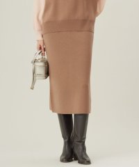 JIYU-KU(LARGE SIZE)/【カタログ掲載・セットアップ対応・洗える】スムージーニット スカート/507798526