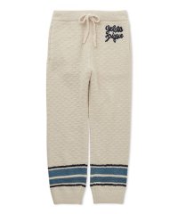 GELATO PIQUE HOMME/【HOMME】パウダーラインロゴジャガードロングパンツ/507798703