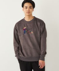 SHIPS Colors  MEN/SHIPS Colors:フェイクスエード (ポリエステル) エンブロイダリー スウェット/507798739