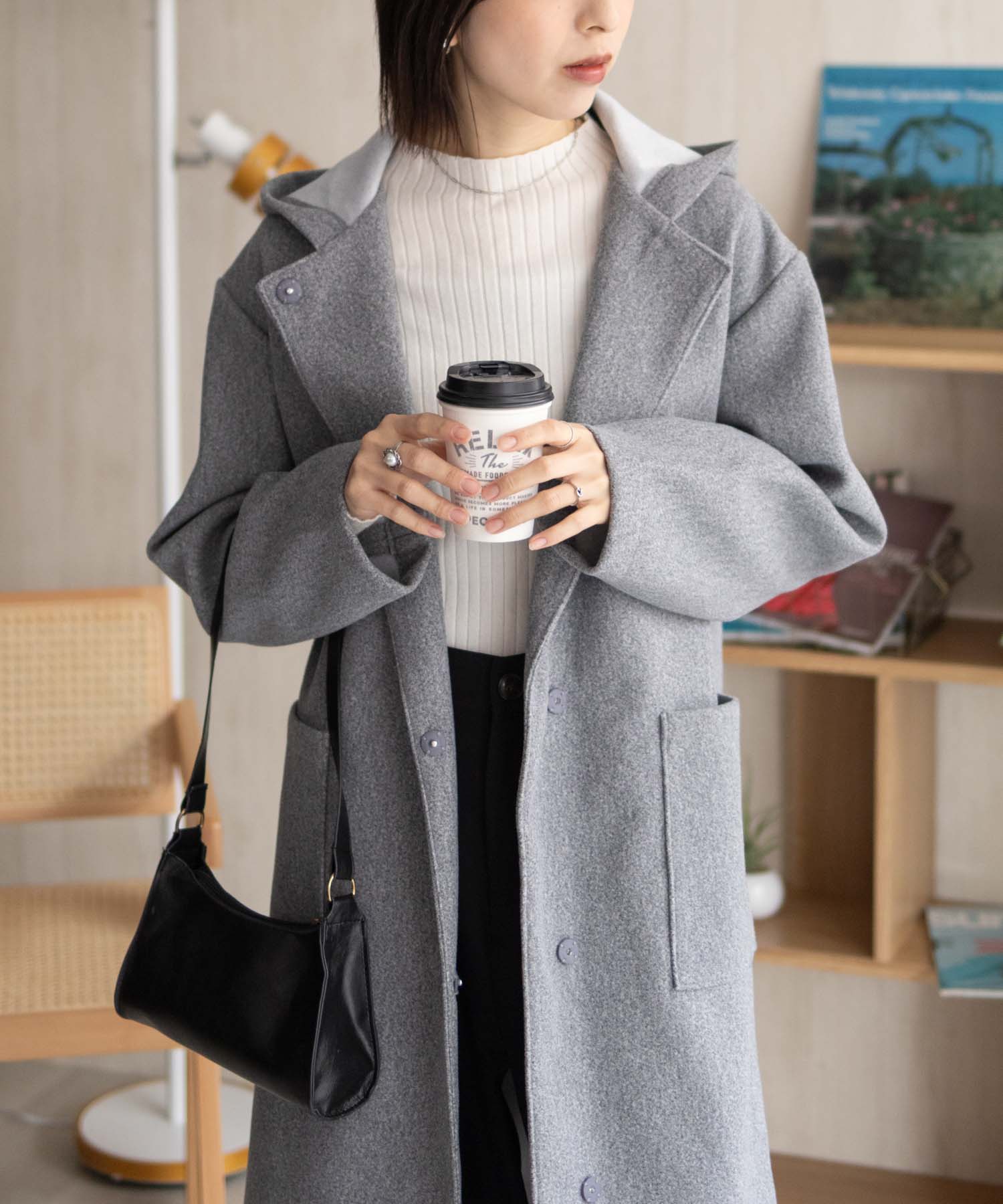 【Dior ディオール】ブラウン ツイード ノーカラー ウールコート 楽天市場】ツイード コート（ブランドディオール）（レディース