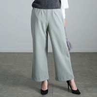 Sawa a la mode/サワアラモード Sawa a la mode ウールライクストレッチ日本製ワイドパンツ/507799046