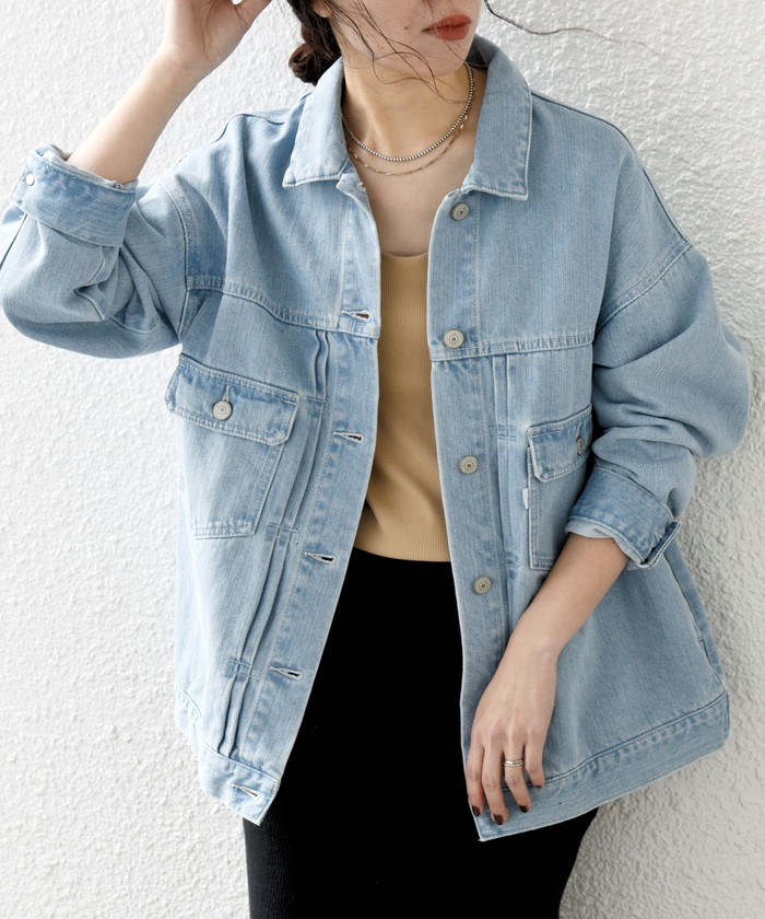 SHIPS any:〈洗濯機可能〉デニム ジャケット SHIPS any:〈洗濯機可能〉デニム ジャケット［SHIPS any DENIM
