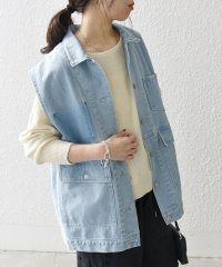 SHIPS any WOMEN/SHIPS any:〈洗濯機可能〉デニム ベスト［SHIPS any DENIM］/507799162