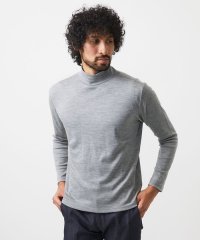 MICHEL KLEIN HOMME/《日本製》スムースモックネック長袖カットソー/507537464