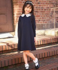 COMME CA ISM KIDS/フォーマル レース襟付きポンチ ワンピース(100－130cm)/507727666