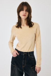 moussy/VELOUR TOUCH ロングスリーブトップス/507799651