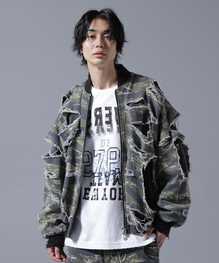 Diffusione Tessile DANISH 撥水 ボンバージャケット ESTHE - Organza Bomber Jacket オーガンジーボンバージャケット