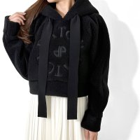 PATOU/パトゥ PATOU PATOU フェイクファー Medallion フーディ JE097/507800503