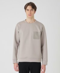 BLACK LABEL CRESTBRIDGE/シャドーチェックパッチポケットスウェットシャツ/507743557